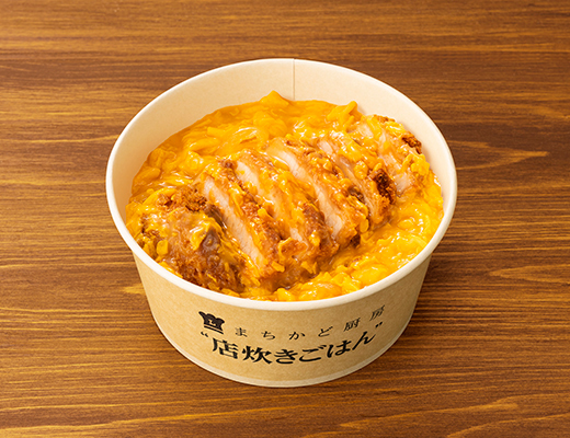 とろーりたまごの三元豚厚切りロースカツ丼