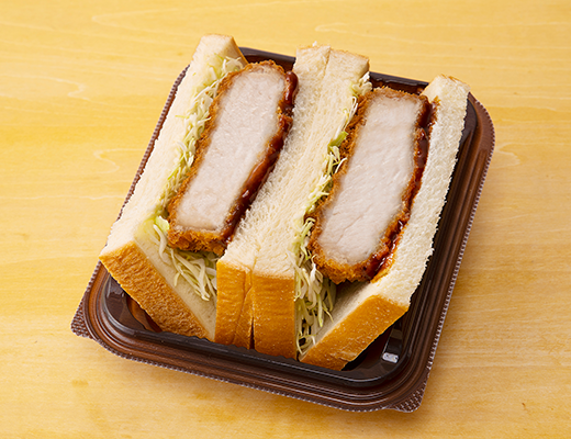 三元豚の厚切りロースカツサンド とんかつ まい泉監修ソース使用 ローソン公式サイト