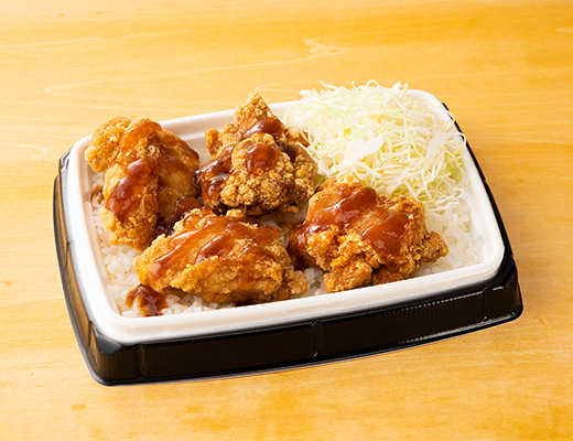 鶏の唐揚げ重 おろしポン酢 ローソン公式サイト