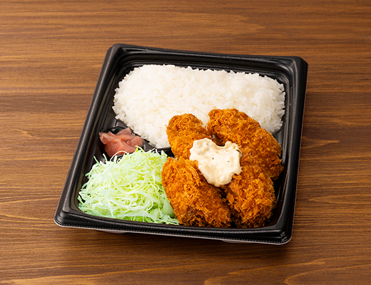 大粒かきフライ弁当