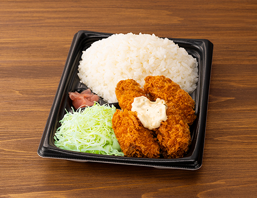 ごはん大盛！大粒かきフライ弁当