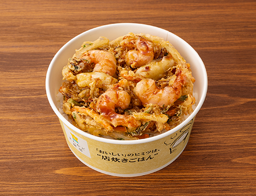 海鮮かき揚げ丼