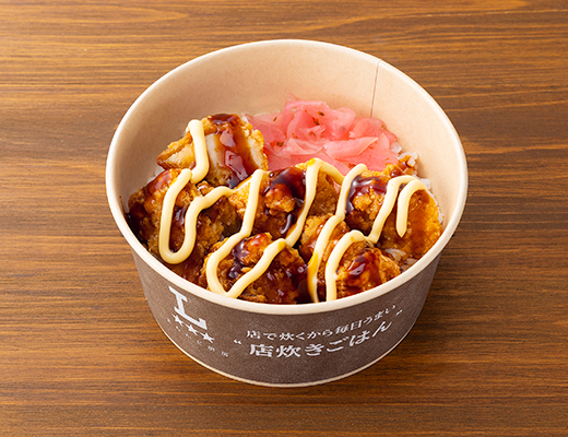 から揚げ照りマヨ丼