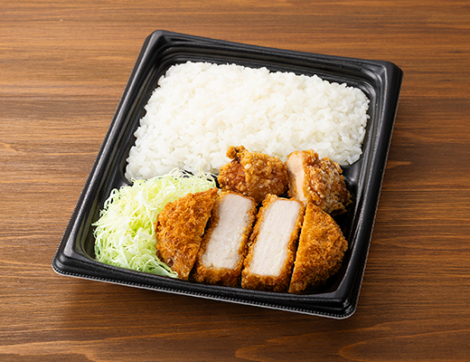 厚切りロースとんかつ＆から揚げ弁当