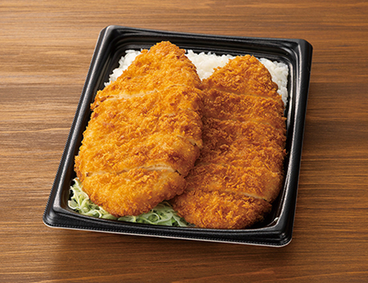 盛りすぎ！チキンカツ弁当