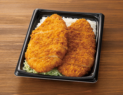盛りすぎ！チキンカツ弁当