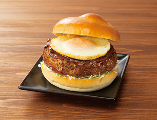 とろ〜り月見鶏つくねバーガー