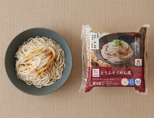 とうふそうめん風　麺つゆ付き