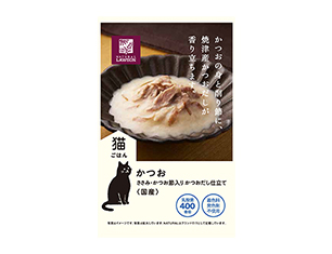 猫ごはん かつお ささみ・かつお節入り かつおだし仕立て