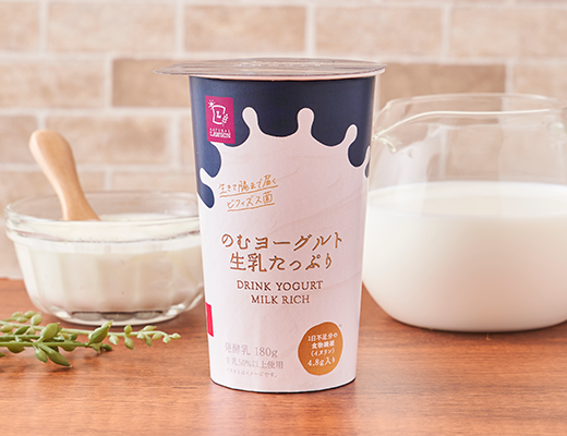 Nl のむヨーグルト 生乳たっぷり 180g ローソン公式サイト