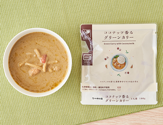 ココナッツ香る グリーンカリー 180g ローソン公式サイト