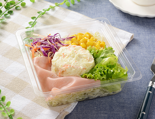 ハムコーンポテトのサラダ