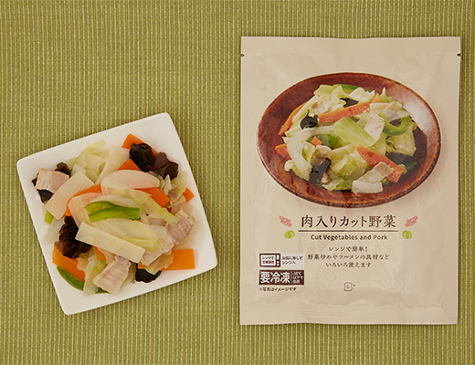 肉入りカット野菜　130g