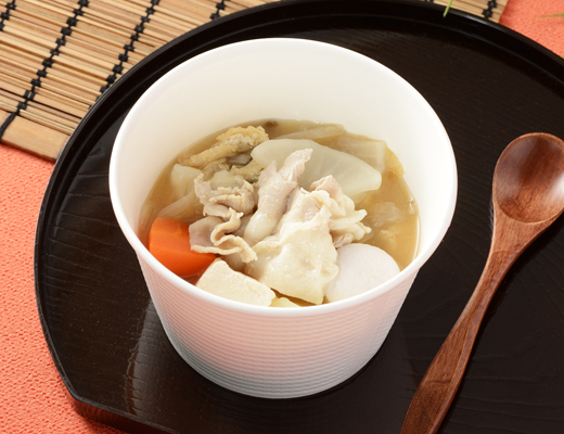 ごろごろ具材!10品目の豚汁