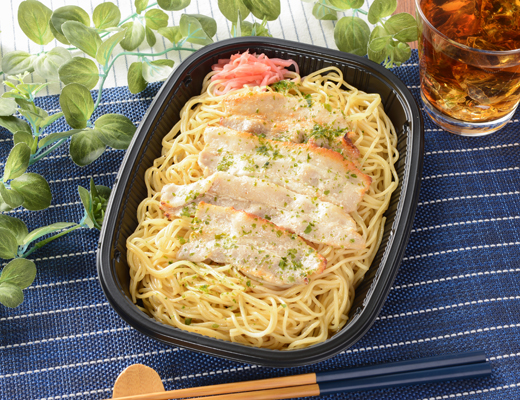 大盛!豚カルビの塩焼そば