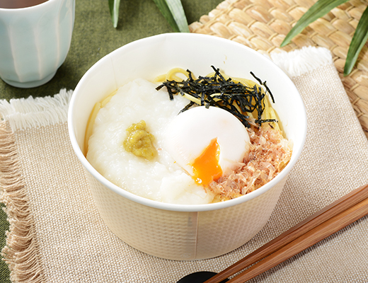 和パスタ こなな監修 とろろとたまごのおだしパスタ 〜柚子胡椒添え〜