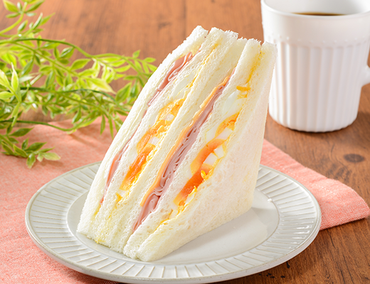 ハムチーズたまごサンド ローソン公式サイト