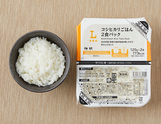 コシヒカリごはん2食パック
