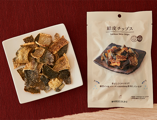 鮭皮チップス　14g