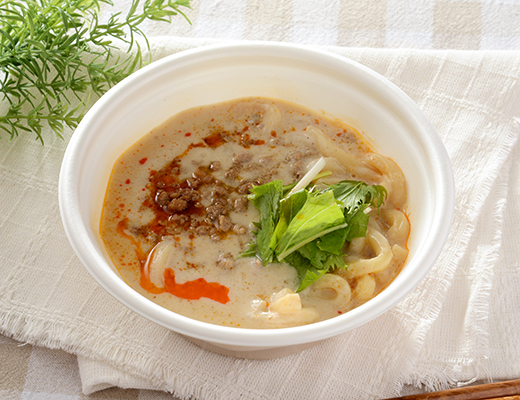 クリーム担々のおうどん