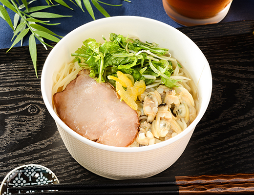 あさりの貝だしらーめん