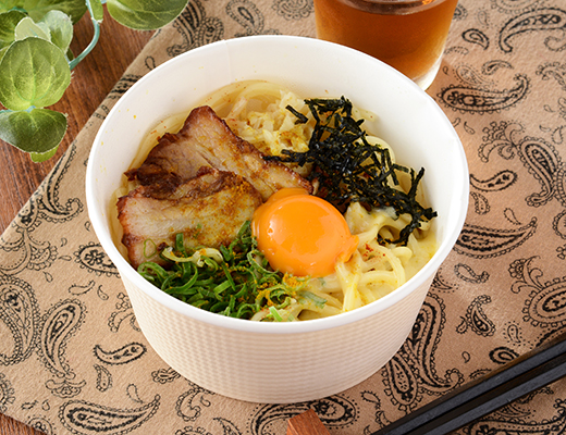 カレーチーズまぜそば