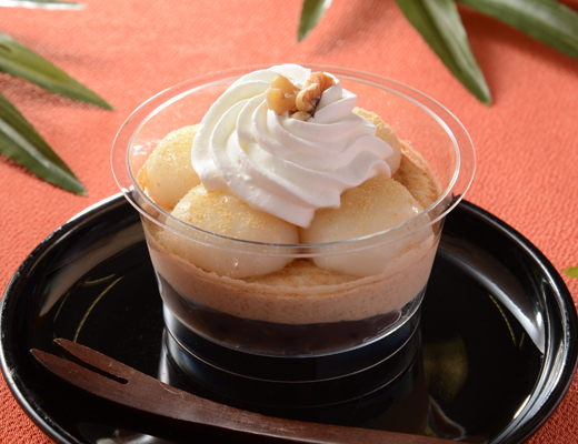 とろ〜りとろける白玉 焦がしきな粉&あんこ