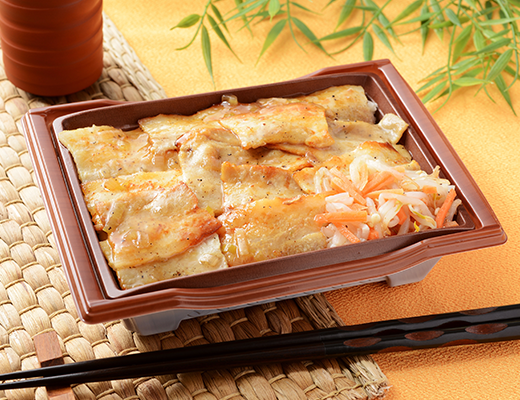 ねぎ塩豚カルビ弁当 もち麦入りご飯 ローソン公式サイト