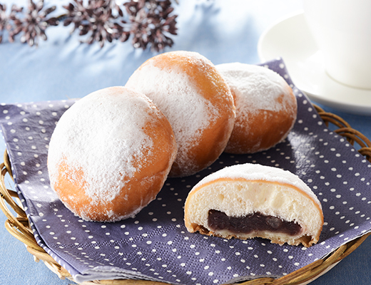 つぶあんドーナツ 4個入