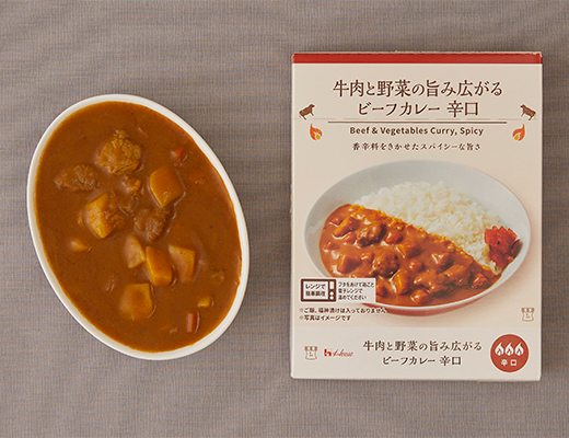 牛肉と野菜の旨み広がるビーフカレー 辛口 180g ローソン公式サイト