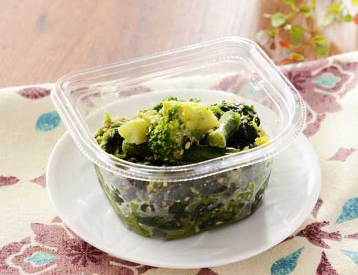 カップデリカ 3種緑野菜のごま和え