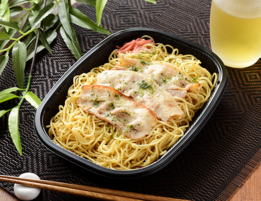 大盛 豚カルビの塩焼そば ローソン公式サイト