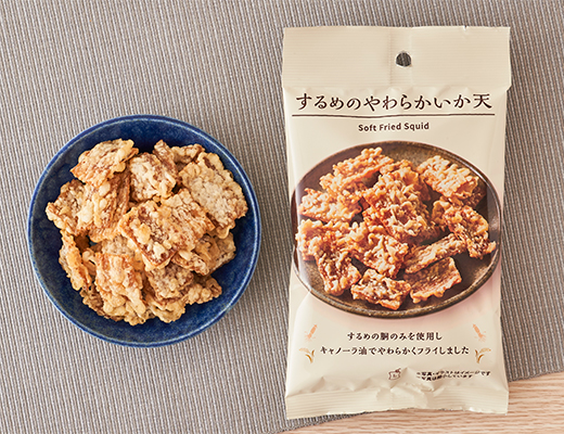 するめのやわらかいか天　43g