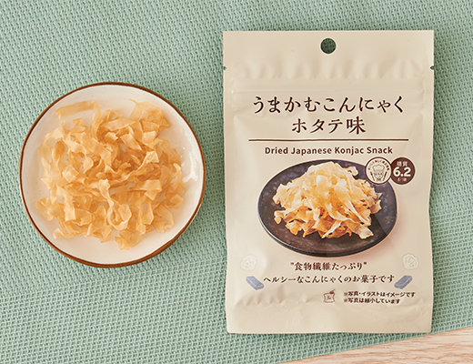 うまかむこんにゃく ホタテ味 10g ローソン公式サイト うまかむこんにゃく ホタテ味 10g ローソン公式サイト