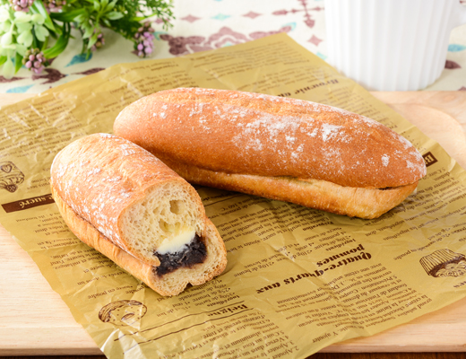 NL　もち麦のあんフランスパン発酵バター入りマーガリン使用