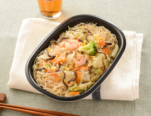 1/2日分の野菜が摂れる焼ビーフン
