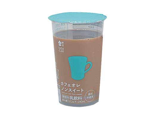 ウチカフェ カフェオレノンスイート 240ml ローソン公式サイト
