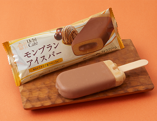 ウチカフェ モンブランアイスバー 83ml ローソン公式サイト