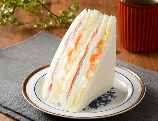 ハムチーズたまごサンド ローソン公式サイト