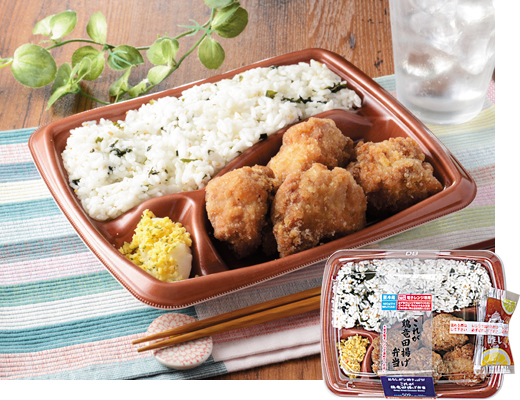 これが鶏竜田揚げ弁当 ローソン公式サイト