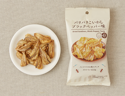 パリパリこいわし　ブラックペッパー味　18g