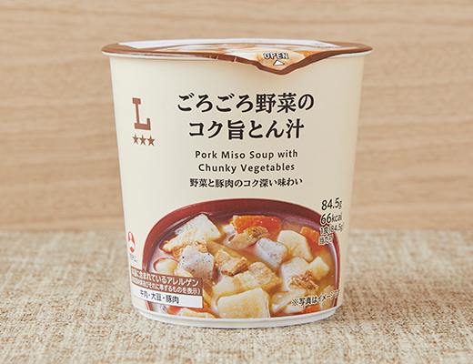 ごろごろ野菜のコク旨とん汁