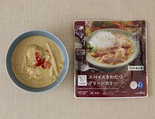 スパイスきわだつグリーンカリー　180g