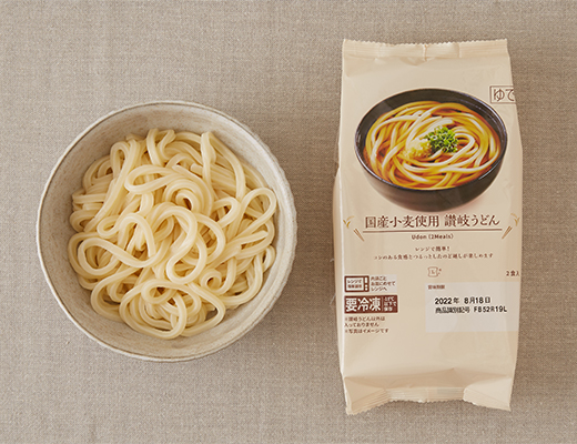 国産小麦使用　讃岐うどん