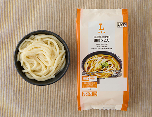 国産小麦使用　讃岐うどん