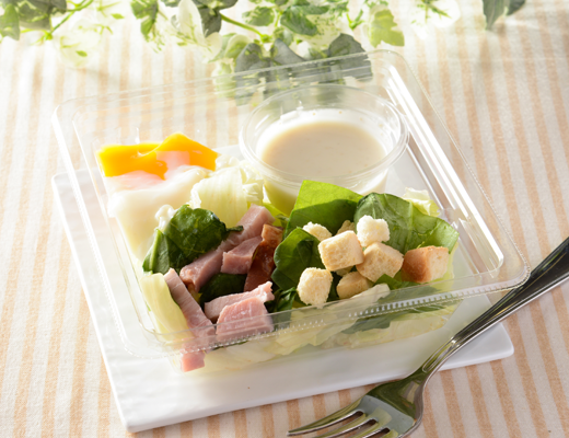 とろ り半熟たまごのシーザーサラダ ローソン公式サイト