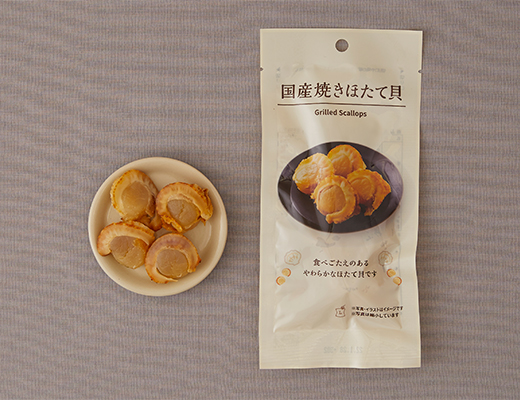 国産焼きほたて貝　4粒
