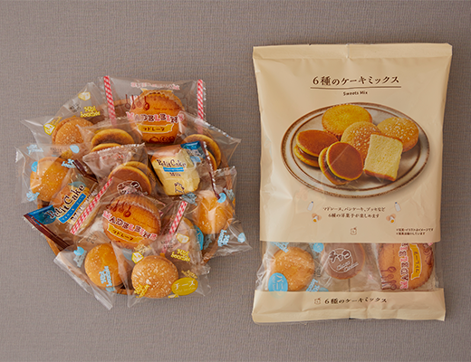 6種のケーキミックス 196g ローソン公式サイト