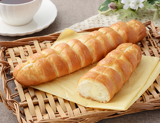 ちぎれるミルクフランス　発酵バター入りクリーム使用