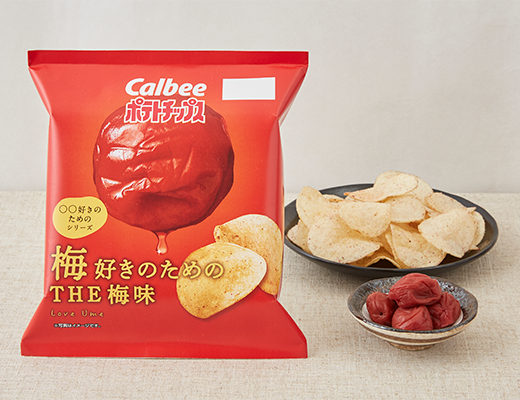 カルビー ポテトチップス 梅好きのためのthe梅味 60g ローソン公式サイト